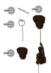 2x Bronze Female Climbers With Rock Nail-Caps Climbing Ladies Duo Wall Hanging Women Sculptures Girls Ornament Outdoor Indoor Decor - thumbnail 4
