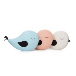 stuffed Bird Pillow For Kids ~ Peach Cushion Animal Baby Shower - thumbnail 3