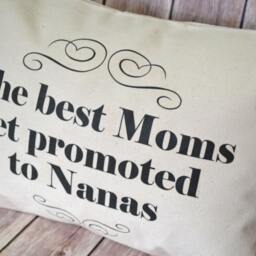 Grandparent Gift, Fathers Day, Pregnancy Reveal, Personalized Pillow, Grandparent Gift Idea, Mother's Day - thumbnail 2