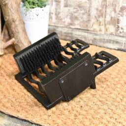Cast Iron Boot Brush & Jack Rustic Country Scraper - thumbnail 3