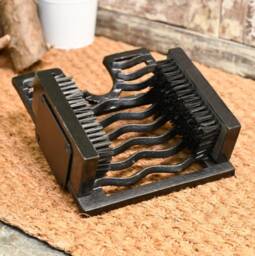 Cast Iron Boot Brush & Jack Rustic Country Scraper - thumbnail 1