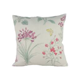 Sanderson - Harebells & Violets Peony/Bayleaf Stunning Designer Cushion Cover Home D??cor Throw Pillow - thumbnail 2