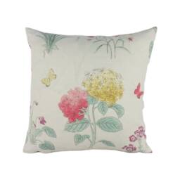 Sanderson - Harebells & Violets Peony/Bayleaf Stunning Designer Cushion Cover Home D??cor Throw Pillow - thumbnail 3