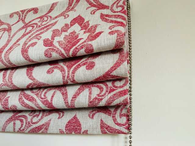 Custom Roman Blind Clarke & Leyburn Fabric, Handmade To Measure - image 1