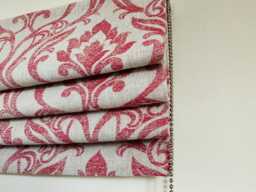 Custom Roman Blind Clarke & Leyburn Fabric, Handmade To Measure