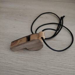 Wooden Whistles in Different Wood Species Fir, Alder, Walnut, Chestnut, Ash Musical Toy, Customizable Model, Waxed Finish
