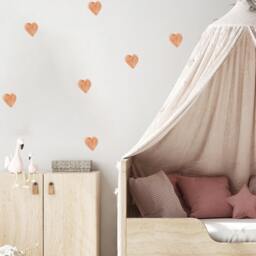 Rustic Heart Wall Stickers Boho Nursery Decor - thumbnail 4