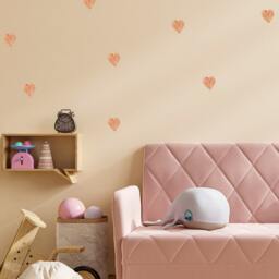 Rustic Heart Wall Stickers Boho Nursery Decor - thumbnail 3