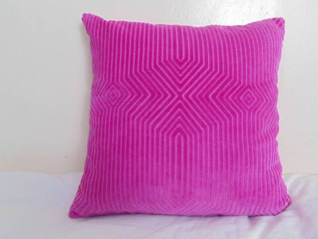 Designers Guild Fabric Roxburgh Fuchsia Cushion Cover/Pillow Cover - image 1