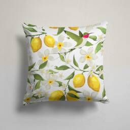 Lemon Tree Cushion Cover-Farm House Pillow Case-Modern Kitchen Case-Fruit Cover-Gift For Her Cushion-Handmade Material - thumbnail 3