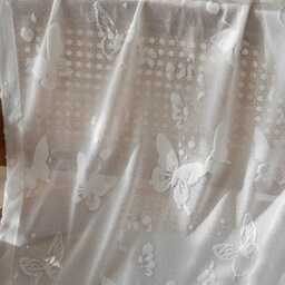 Custom Voile Curtain Sheer Polyester Butterfly Curtains , Made To Measure - thumbnail 3