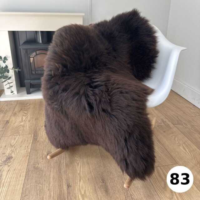 100% British Undyed Rare Breed Sheepskin Rug - 83 - image 1