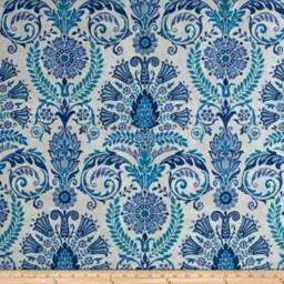 Blue Mediterranean Outdoor Pillow Cover Fade Resistant Decorative Cushion - thumbnail 2
