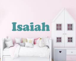 Custom Girls Name Wall Sticker Girls Name Decor Bedroom Wall Art, Kids Art Sticker, Childrens Name, Names - thumbnail 1