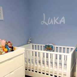 Custom Girls Name Wall Sticker Girls Name Decor Bedroom Wall Art, Kids Art Sticker, Childrens Name, Names - thumbnail 3
