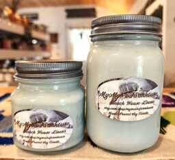 Beach House Linens Soy Candle Fresh Coastal Scent, Handmade in Maine