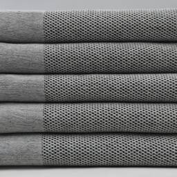 "Black Towel, Turkish Beach Towel, 38""x67" - thumbnail 3