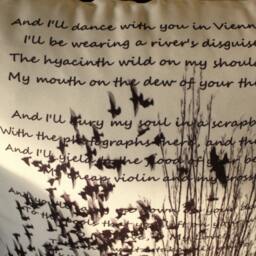Valentine Gift 2021 Cushion Cover Romantic Poetry Pillow Case Black White Lyrics Unique Fine Art Luxury - thumbnail 2