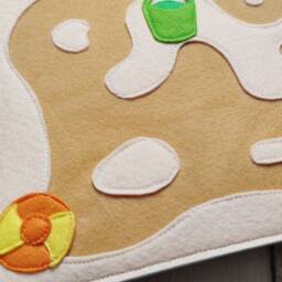 Felt Quiet Book Page Beach Maze Sensory Toy - thumbnail 3