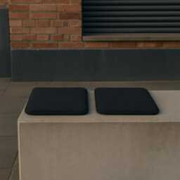 32 X cm Rpet Felt Chair Cushion/Bench Cushion, 23 Mm Thick, Padded, Universal With Rounded Corners - 36 Colors Fair Trade Made in Cologne - thumbnail 2