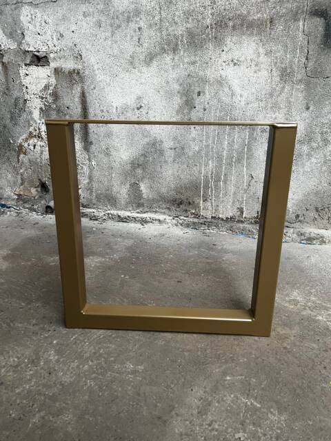Industrial Metal Table Legs Modern Minimalist Furniture Feet, Gold - image 1