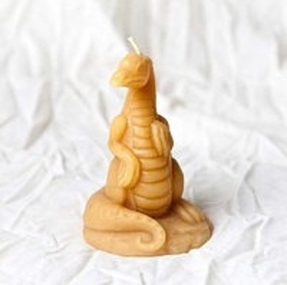 Dragon Beeswax Candle