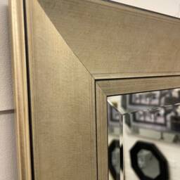 Large Champagne Framed Mirror Modern Contemporary Elegant Hamilton Wall - Choice Of Size Premium Quality Free P&p - thumbnail 2