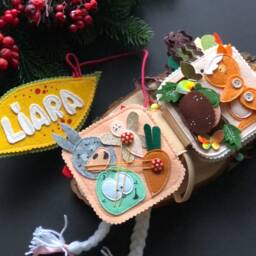 Personalised Felt Quiet Book From 1 Year To 3 Years, Educational Book, Felt Busy Book, Baby Activity Book. Activity Toys - thumbnail 3