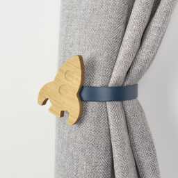 Space Curtain Tieback - Kids Bedroom Decor - thumbnail 2