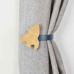 Space Curtain Tieback - Kids Bedroom Decor - thumbnail 1