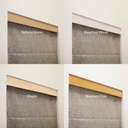 Pelmet With Soft Edge Profile Suitable For Recess Mounted Roman Blinds - thumbnail 3