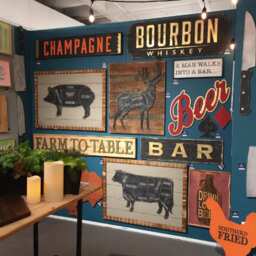 Bar Sign Man Walks Into A Decor Fathers Day Gift For Home Ideas Groomsmen Joke Wall - thumbnail 3