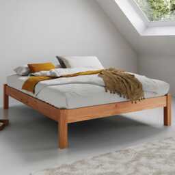 Platform Solid Wood Bed Frame By Get Laid Beds - thumbnail 4