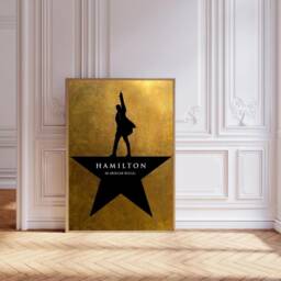 Hamilton Musical Poster Broadway Theatre Wall Art - thumbnail 2