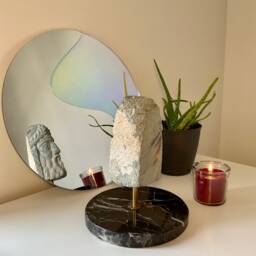 Handmade Zeus Stone Sculpture Greek Mythology Decor - thumbnail 3