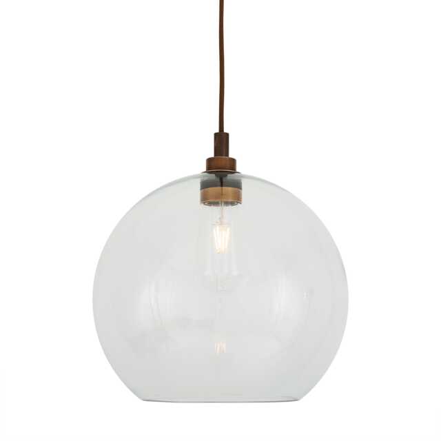 Leith Open Globe Pendant Light 13.75'' Ip65 - image 1