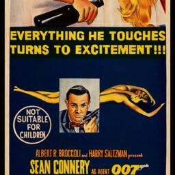 Goldfinger Wood Print Poster, Fanart Cinema Movie Posters On For The James Bond Lover, Extra Large Wall Art Prints & Canvas - thumbnail 2