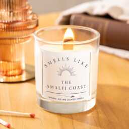 Smells Like The Amalfi Coast Holiday Inspired Scented Candle, Italy Memories in Positano & Sorrento Tiktok Trending - thumbnail 2