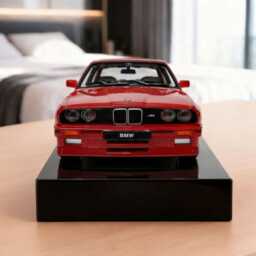 Bmw E30 M3 Alarm Clock - Realistic Engine Sound, Working Headlights, Handmade, Car Enthusiast Gift - thumbnail 3