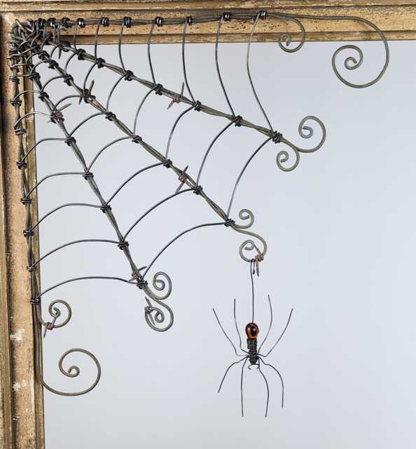 Czechoslovakian Orange Spider Dangles From 12 - image 1