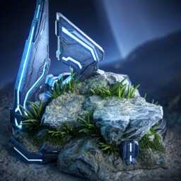Guardian Of The Frontier - Sci-Fi Super Armoured Soldier Master Chief Resin Figure 16K - thumbnail 4