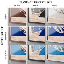 Mexico City Circuit Wooden Track Map - Custom Racing Wall Art Motorsport Fan Gift Collectible Wall Art - thumbnail 3