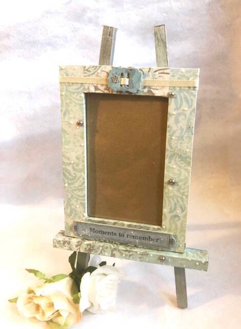 Newlywed Frame - Memories 4x6 Picture & Easel Set Unique Wedding Gift Artistic Photo Display Family Moments - image 1