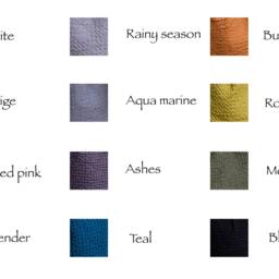 Waffle Linen Towel Organic Spa Bath Towel, Gifts For Her - thumbnail 4