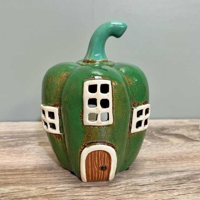 Ceramic Tealight Pepper House Candle Holder Kitchen Home D??cor - image 1