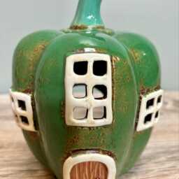 Ceramic Tealight Pepper House Candle Holder Kitchen Home D??cor - thumbnail 3