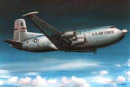 "Framed 4"" X 6"" Print Of A Douglas C-124 ""Globemaster." - thumbnail 1