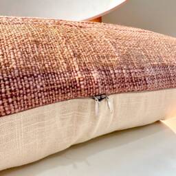 Brown Dot Block Print Mudcloth Hmong Pillow Case - thumbnail 3