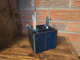 Gothic Pen Pot/Make-Up Brush Desk Tidy Organiser V2 - thumbnail 1