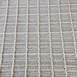 Made-To-Order Crochet Blanket Soft Blanket, Acrylic Afghan, Custom Colors & Sizes - thumbnail 3